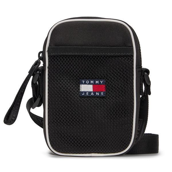Tommy Hilfiger Мъжка чантичка Tommy Hilfiger Tjm Heritage Phone Crossover AM0AM12075 Black BDS