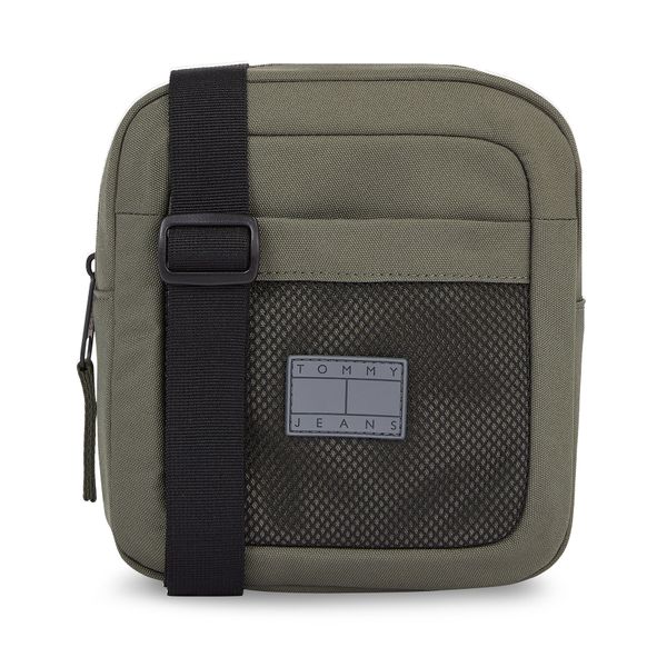 Tommy Jeans Мъжка чантичка Tommy Jeans Tjm Hybrid Reporter AM0AM11649 Pewter Green MRH