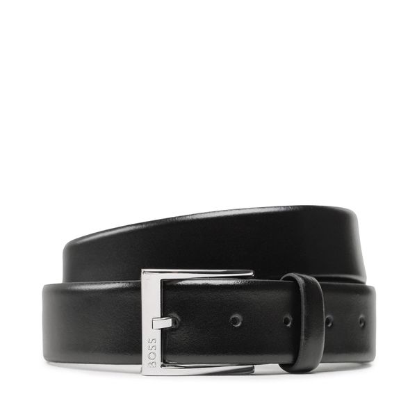 Boss Мъжки колан Boss Elloy-Pc 50425282 Черен