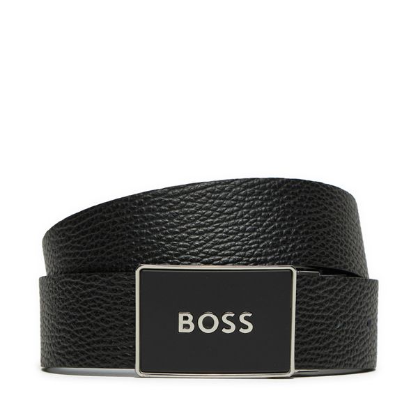 BOSS Мъжки колан Boss Icon 50529690 Черен