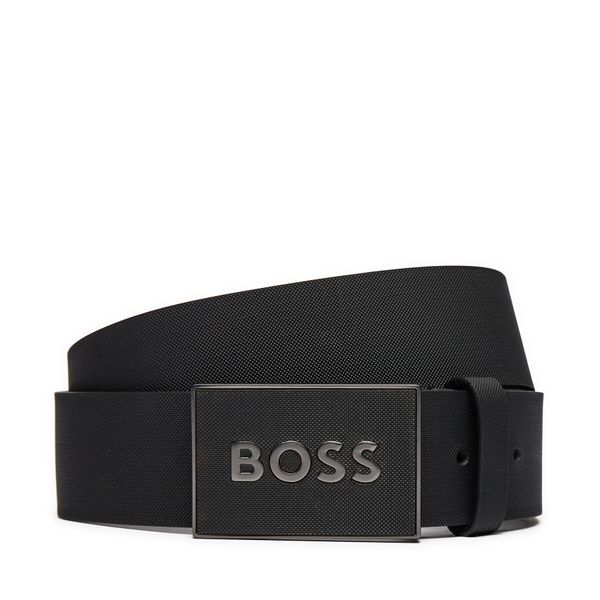 BOSS Мъжки колан Boss Icon S1 50471333 Черен