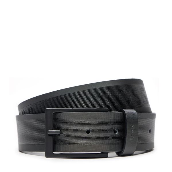 Boss Мъжки колан Boss Pary Boss 50522881 Черен