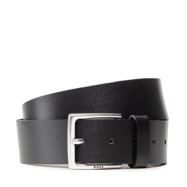 BOSS Мъжки колан Boss Rummi 50475296 Черен