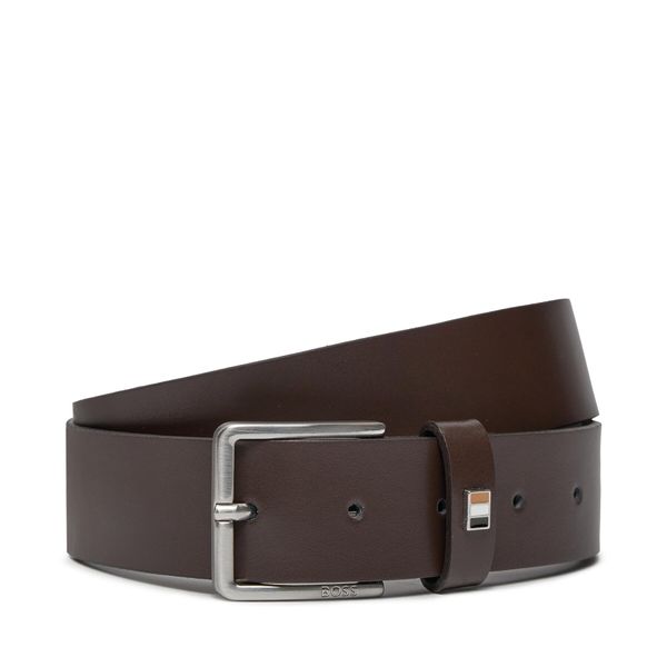 Boss Мъжки колан Boss Ther-Flag 50486839 Dark Brown 205