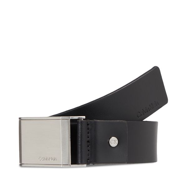 Calvin Klein Мъжки колан Calvin Klein Adj Beveled Plaque K50K510950 Ck Black BAX