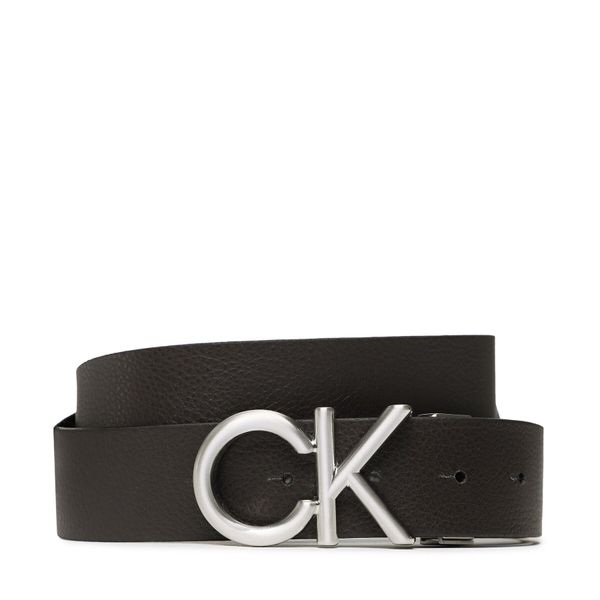 Calvin Klein Мъжки колан Calvin Klein Adj/Rev Ck Metal Bombe Pb 35Mm K50K510630 Черен
