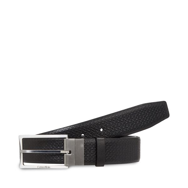 Calvin Klein Мъжки колан Calvin Klein Adj/Rev Slim Frame Mono K50K510927 Черен