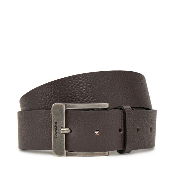 Calvin Klein Jeans Мъжки колан Calvin Klein Jeans Nos Classic 40mm LV04G7015G Кафяв