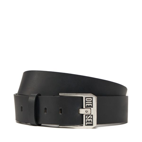 Diesel Мъжки колан Diesel X08880 P1913 H5903 Черен