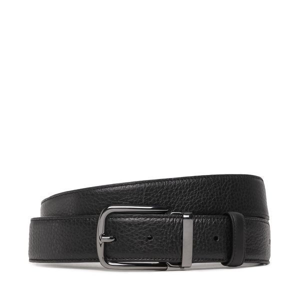 Emporio Armani Мъжки колан Emporio Armani Y4S546 Y233J 88001 Nero/Nero