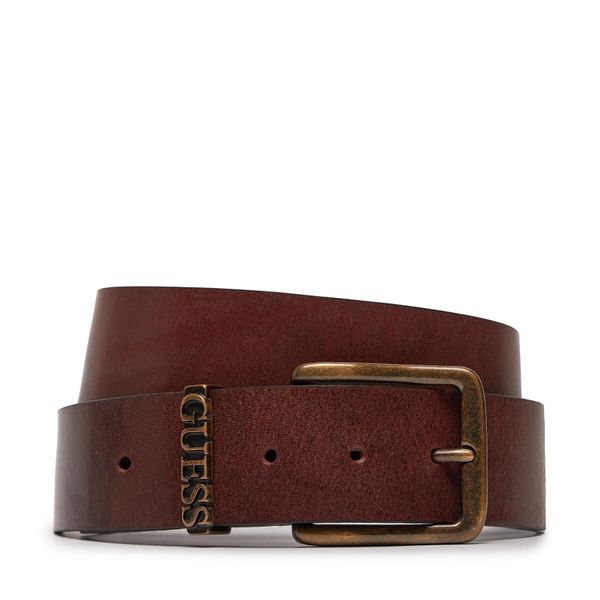 Guess Мъжки колан Guess M4GZ20 L0TZ0 Кафяв