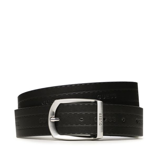Guess Мъжки колан Guess Not Coordinated Belts BM7763 LEA35 Черен