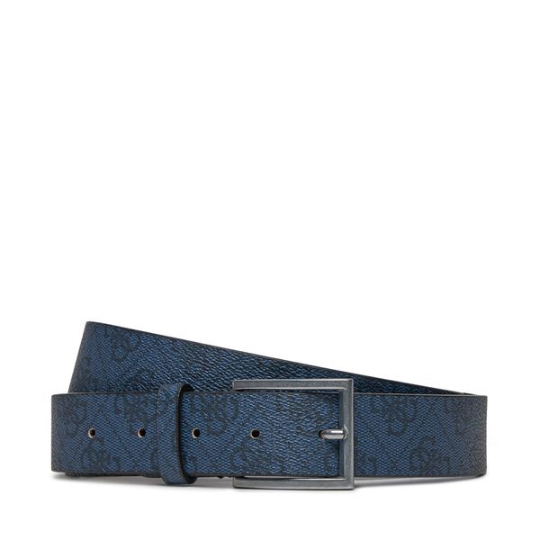 Guess Мъжки колан Guess Vezzola Belts BM7781 P3435 BLU
