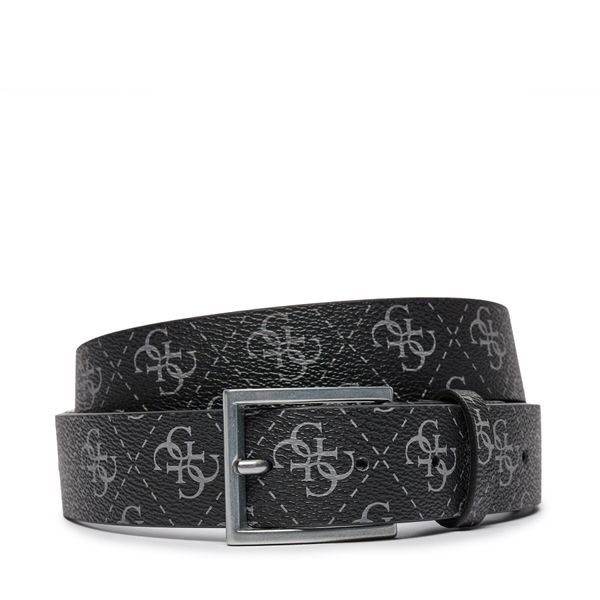 Guess Мъжки колан Guess Vezzola BM7781 P3435 Черен