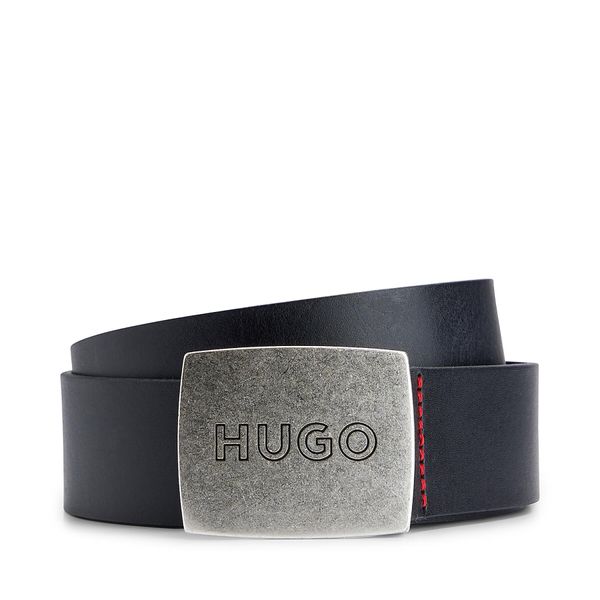 Hugo Мъжки колан Hugo 50486668 Черен