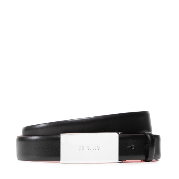HUGO Мъжки колан Hugo Baldwin-N 50470638 10202032 01 Черен