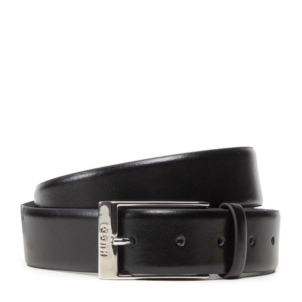 Hugo Мъжки колан Hugo Gamaly-B 50470502 Черен