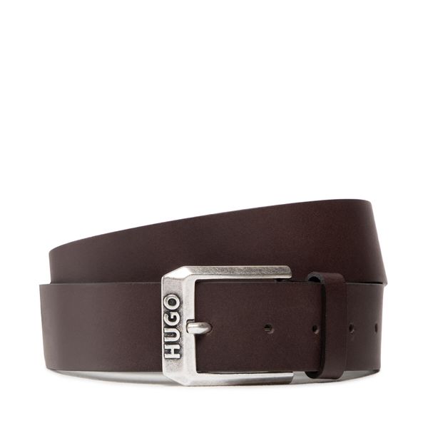 HUGO Мъжки колан Hugo Gelio-C 50480441 Кафяв