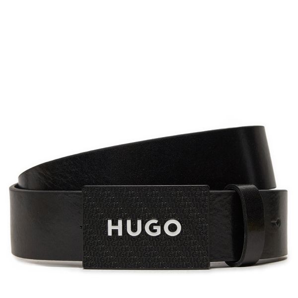 Hugo Мъжки колан Hugo Gilao-Z 50480856 Черен