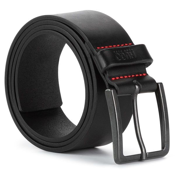 Hugo Мъжки колан Hugo Gionio 50385358 Черен