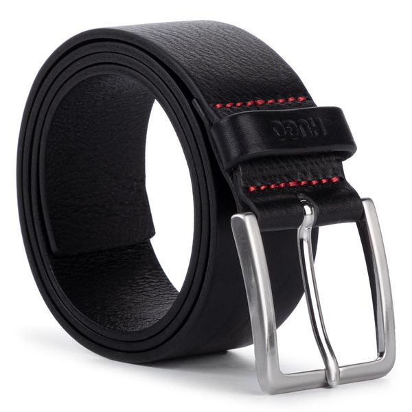 HUGO Мъжки колан Hugo Gionios 50385724 10207077 01 Черен