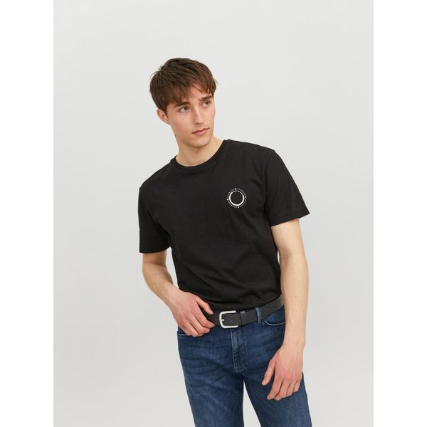 Jack&Jones Мъжки колан Jack&Jones 12236466 Черен