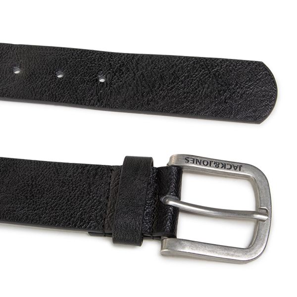 Jack&Jones Мъжки колан Jack&Jones Jacharry Belt Noos 12120697 Черен