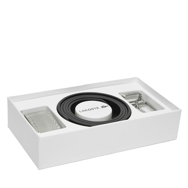 Lacoste Мъжки колан Lacoste RC4081 Черен