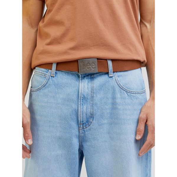 Lee Мъжки колан Lee LP7101A08 112331204 Кафяв