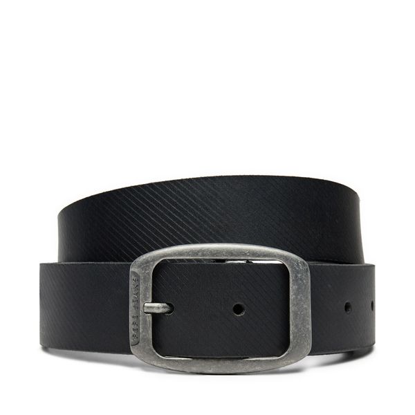 Pepe Jeans Мъжки колан Pepe Jeans Wade PM021025 Черен