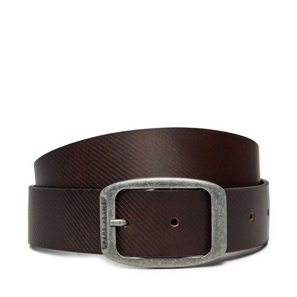 Pepe Jeans Мъжки колан Pepe Jeans Wade PM021025 Кафяв