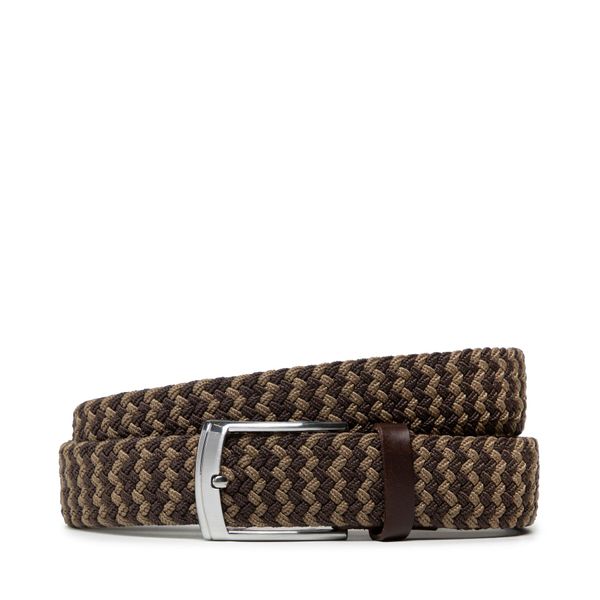 Puccini Мъжки колан Puccini Pame 2/2A Brąz/Ciemny Brąz