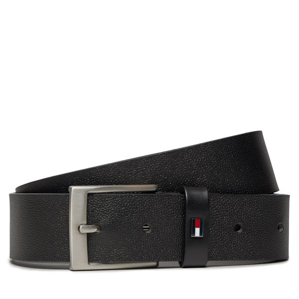 Tommy Hilfiger Мъжки колан Tommy Hilfiger Adan 3.5 Seasonal Texture AM0AM12165 Черен