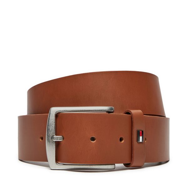 Tommy Hilfiger Мъжки колан Tommy Hilfiger AM0AM12297 Кафяв