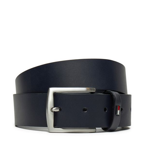 Tommy Hilfiger Мъжки колан Tommy Hilfiger AM0AM13011 Тъмносин