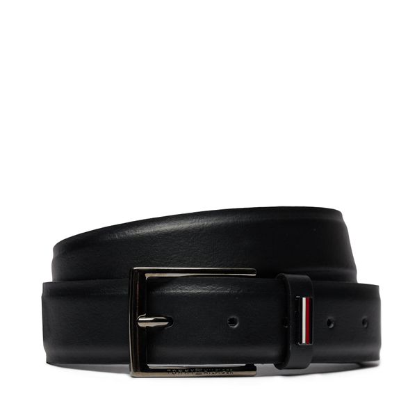 Tommy Hilfiger Мъжки колан Tommy Hilfiger Business 3.5 AM0AM12062 Черен