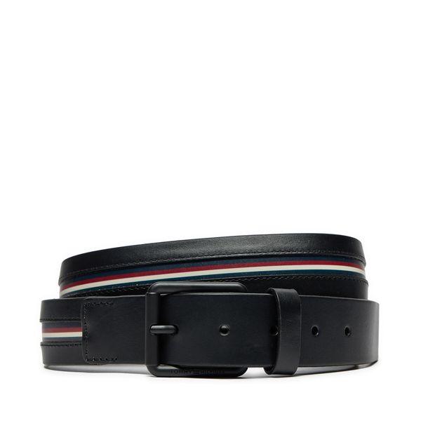 Tommy Hilfiger Мъжки колан Tommy Hilfiger Casual AM0AM12813 Черен