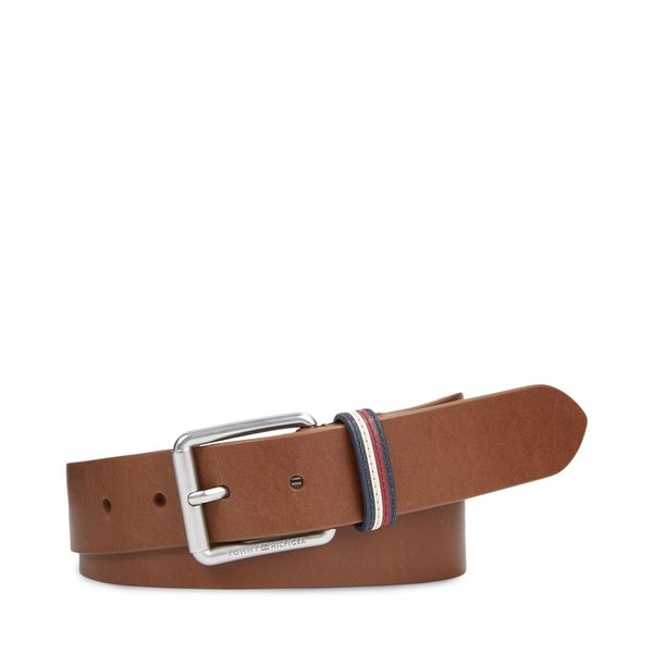 Tommy Hilfiger Мъжки колан Tommy Hilfiger Casual Seasonal 3.5 AM0AM12168 Кафяв