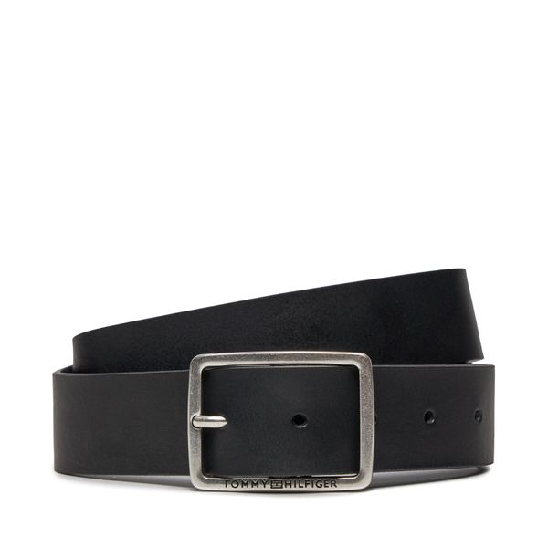 Tommy Hilfiger Мъжки колан Tommy Hilfiger Jeans Buckle 3.5 AM0AM12176 Черен
