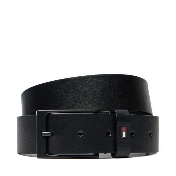 Tommy Hilfiger Мъжки колан Tommy Hilfiger Layton AM0AM12821 Черен