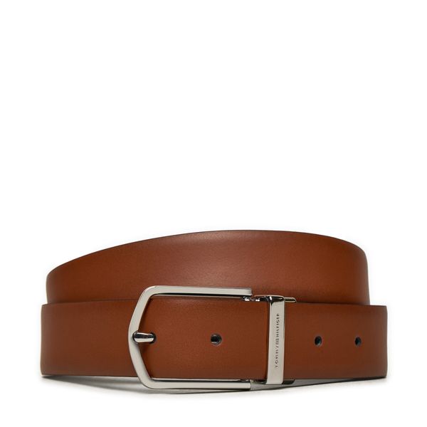 Tommy Hilfiger Мъжки колан Tommy Hilfiger Luxe Rev AM0AM12817 Черен