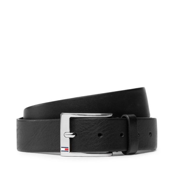 Tommy Hilfiger Мъжки колан Tommy Hilfiger New Aly Belt AM0AM08363 Черен