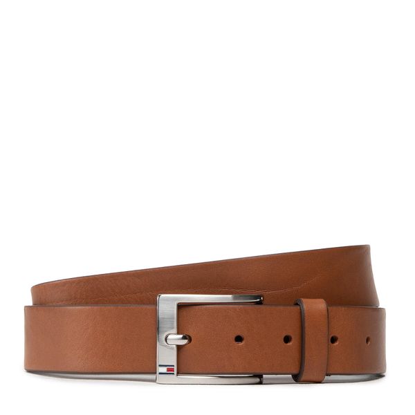 Tommy Hilfiger Мъжки колан Tommy Hilfiger New Aly Belt AM0AM08363 Кафяв