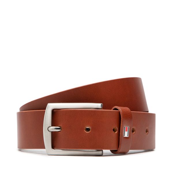 Tommy Hilfiger Мъжки колан Tommy Hilfiger New Denton AM0AM08360 Кафяв