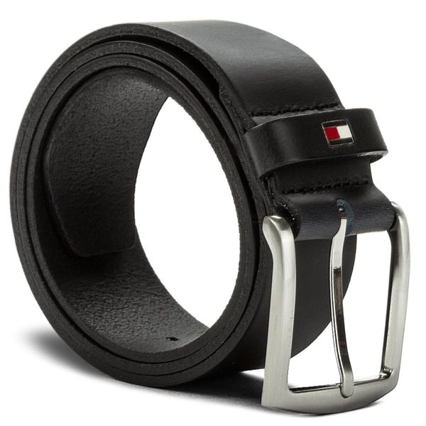 Tommy Hilfiger Мъжки колан Tommy Hilfiger New Denton Belt 4.0 E367863162 85 Черен