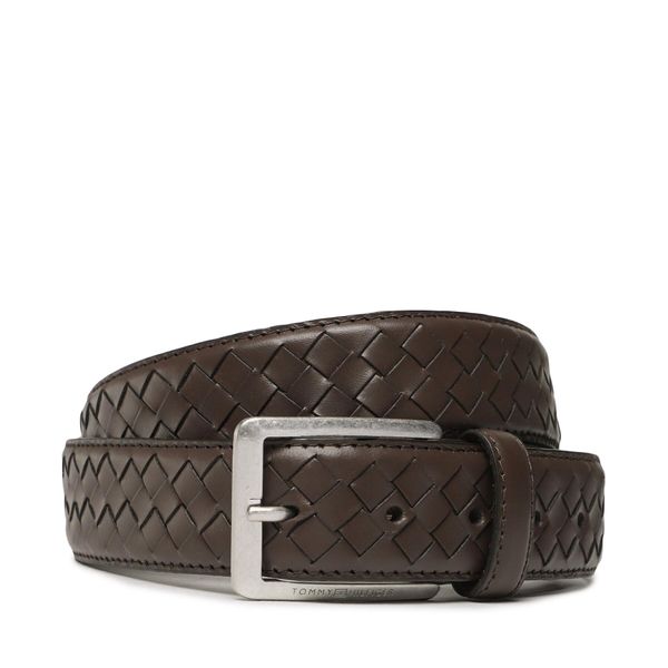 Tommy Hilfiger Мъжки колан Tommy Hilfiger New Modern Woven AM0AM10668 Кафяв