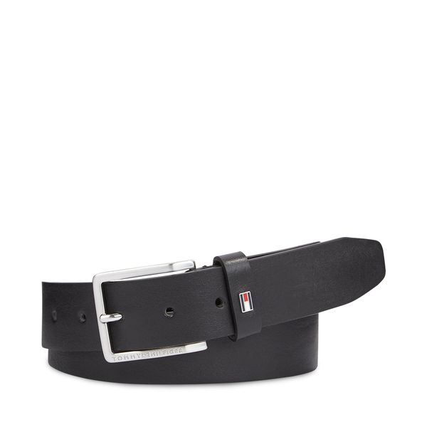 Tommy Hilfiger Мъжки колан Tommy Hilfiger Oliver 3.5 Adj AM0AM12166 Black BDS