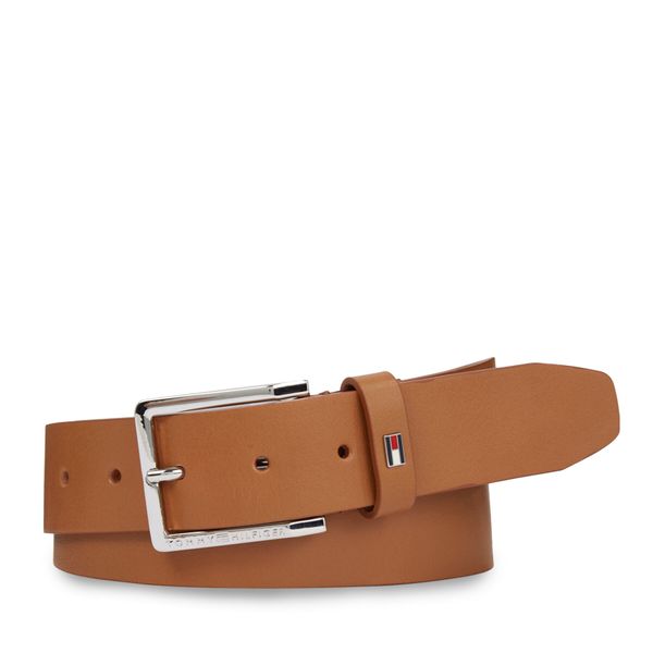 Tommy Hilfiger Мъжки колан Tommy Hilfiger Oliver 3.5 Ext AM0AM11461 Кафяв