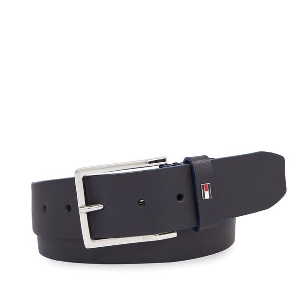 Tommy Hilfiger Мъжки колан Tommy Hilfiger Oliver 4.0 Ext AM0AM11766 Space Blue DW6