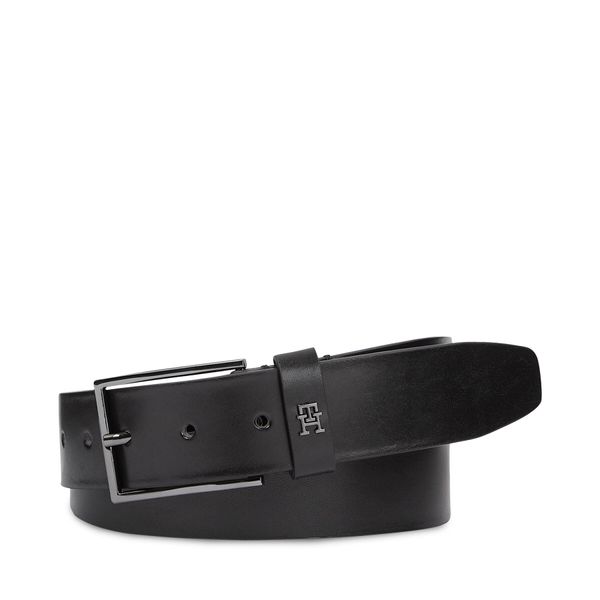 Tommy Hilfiger Мъжки колан Tommy Hilfiger Th Imd 3.5 AM0AM12179 Черен